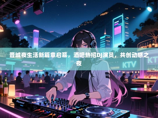 晋城夜生活新篇章启幕,酒吧热招DJ演员,共创动感之夜 晋城夜生活新篇章启幕,酒吧热招DJ演员,共创动感之夜