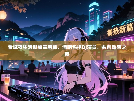 晋城夜生活新篇章启幕,酒吧热招DJ演员,共创动感之夜 晋城夜生活新篇章启幕,酒吧热招DJ演员,共创动感之夜