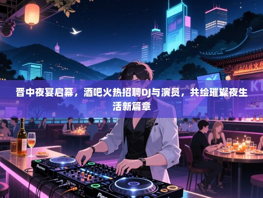 晋中夜宴启幕，酒吧火热招聘DJ与演员，共绘璀璨夜生活新篇章