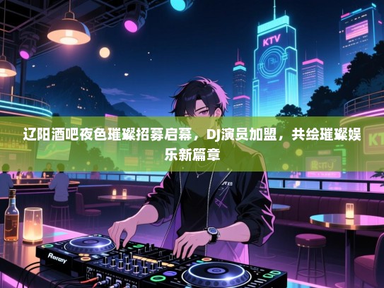 辽阳酒吧夜色璀璨招募启幕,DJ演员加盟,共绘璀璨娱乐新篇章 辽阳酒吧夜色璀璨招募启幕,DJ演员加盟,共绘璀璨娱乐新篇章