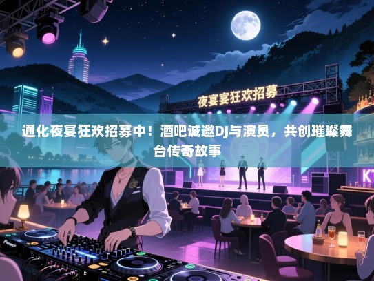 通化夜宴狂欢招募中！酒吧诚邀DJ与演员，共创璀璨舞台传奇故事