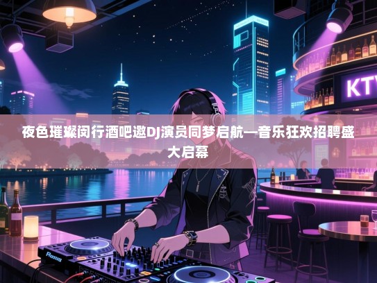 夜色璀璨闵行酒吧邀DJ演员同梦启航—音乐狂欢招聘盛大启幕