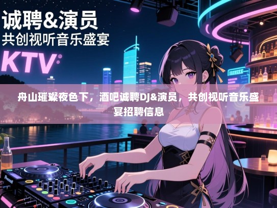 舟山璀璨夜色下，酒吧诚聘DJ&演员，共创视听音乐盛宴招聘信息