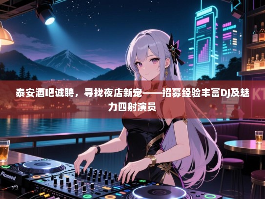 泰安酒吧诚聘,寻找夜店新宠——招募经验丰富DJ及魅力四射演员 泰安酒吧诚聘,寻找夜店新宠——招募经验丰富DJ及魅力四射演员