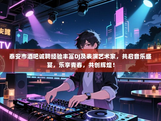 泰安市酒吧诚聘经验丰富DJ及表演艺术家，共启音乐盛宴，乐享青春，共创辉煌！