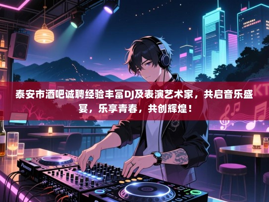 泰安市酒吧诚聘经验丰富DJ及表演艺术家，共启音乐盛宴，乐享青春，共创辉煌！