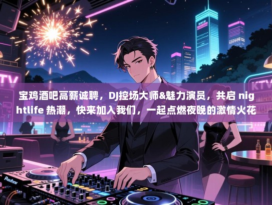 宝鸡酒吧高薪诚聘,DJ控场大师&魅力演员,共启 nightlife 热潮,快来加入我们,一起点燃夜晚的激情火花! 宝鸡酒吧高薪诚聘,DJ控场大师&魅力演员,共启 nightlife 热潮,快来加入我们,一起点燃夜晚的激情火花!