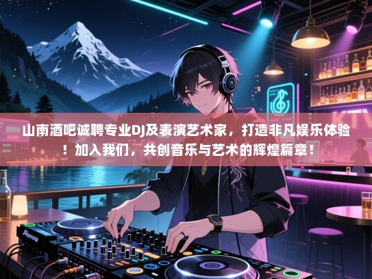 山南酒吧诚聘专业DJ及表演艺术家,打造非凡娱乐体验!加入我们,共创音乐与艺术的辉煌篇章! 山南酒吧诚聘专业DJ及表演艺术家,打造非凡娱乐体验!加入我们,共创音乐与艺术的辉煌篇章!