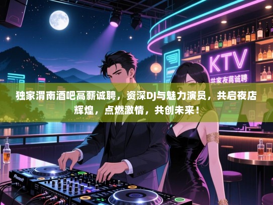独家渭南酒吧高薪诚聘，资深DJ与魅力演员，共启夜店辉煌，点燃激情，共创未来！