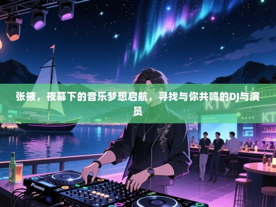 张掖，夜幕下的音乐梦想启航，寻找与你共鸣的DJ与演员