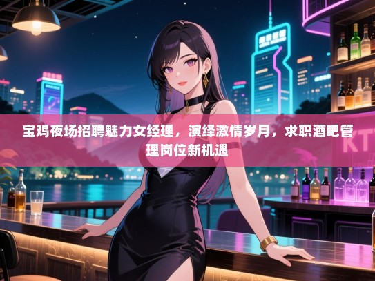 宝鸡夜场招聘魅力女经理，演绎激情岁月，求职酒吧管理岗位新机遇