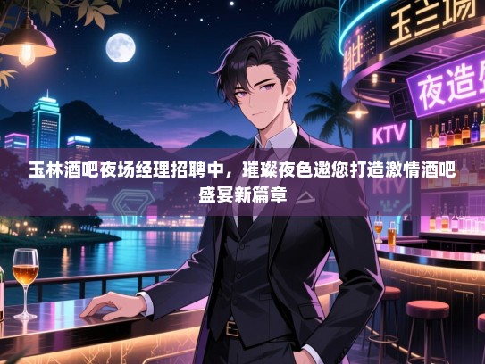 玉林酒吧夜场经理招聘中,璀璨夜色邀您打造激情酒吧盛宴新篇章 玉林酒吧夜场经理招聘中,璀璨夜色邀您打造激情酒吧盛宴新篇章