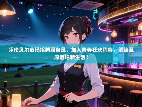 呼伦贝尔夜场招聘服务员，加入青春狂欢阵容，解锁草原酒吧新生活！