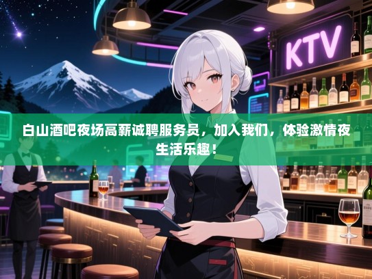 白山酒吧夜场高薪诚聘服务员，加入我们，体验激情夜生活乐趣！
