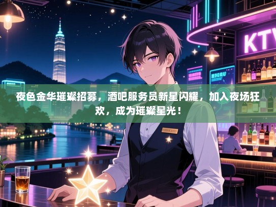 夜色金华璀璨招募，酒吧服务员新星闪耀，加入夜场狂欢，成为璀璨星光！