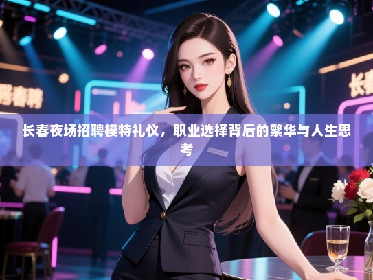 长春夜场招聘模特礼仪，职业选择背后的繁华与人生思考