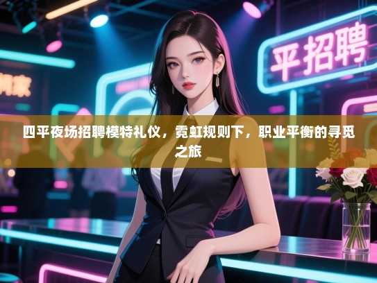 四平夜场招聘模特礼仪，霓虹规则下，职业平衡的寻觅之旅