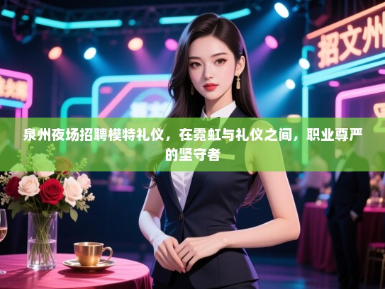 泉州夜场招聘模特礼仪，在霓虹与礼仪之间，职业尊严的坚守者