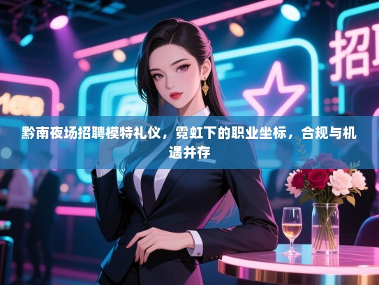 黔南夜场招聘模特礼仪，霓虹下的职业坐标，合规与机遇并存