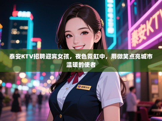 泰安KTV招聘迎宾女孩，夜色霓虹中，用微笑点亮城市温暖的使者