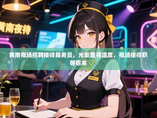 黄南夜场招聘接待服务员，光影里寻温度，夜场接待职等你来