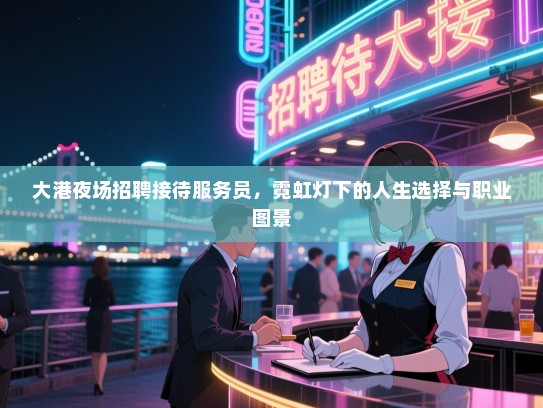 大港夜场招聘接待服务员，霓虹灯下的人生选择与职业图景