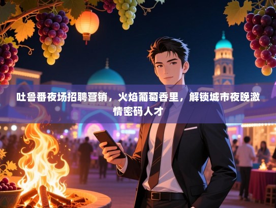 吐鲁番夜场招聘营销，火焰葡萄香里，解锁城市夜晚激情密码人才