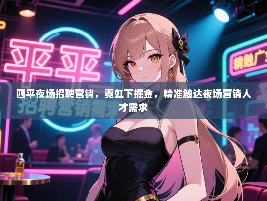 四平夜场招聘营销,霓虹下掘金,精准触达夜场营销人才需求 四平夜场招聘营销,霓虹下掘金,精准触达夜场营销人才需求