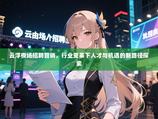 云浮夜场招聘营销，行业变革下人才与机遇的新路径探索