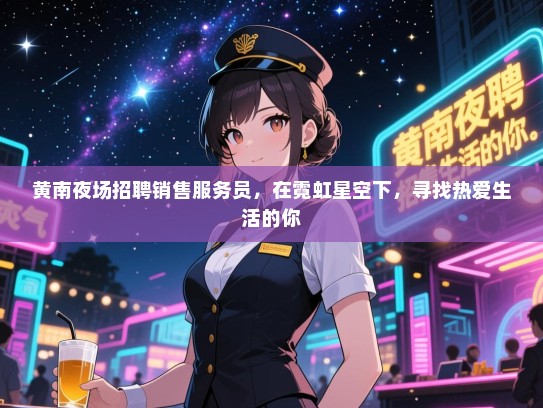 黄南夜场招聘销售服务员,在霓虹星空下,寻找热爱生活的你 黄南夜场招聘销售服务员,在霓虹星空下,寻找热爱生活的你