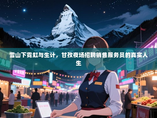 雪山下霓虹与生计，甘孜夜场招聘销售服务员的真实人生