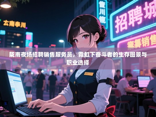 陇南夜场招聘销售服务员，霓虹下奋斗者的生存图景与职业选择