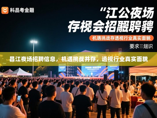 昌江夜场招聘信息，机遇挑战并存，透视行业真实面貌