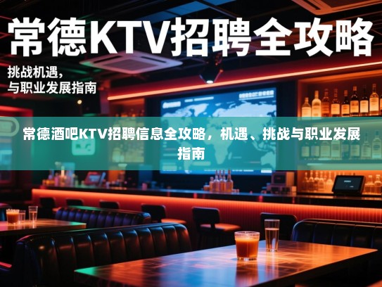 常德酒吧KTV招聘信息全攻略，机遇、挑战与职业发展指南