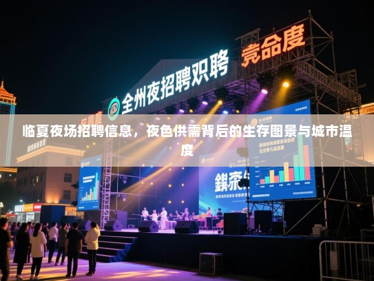 临夏夜场招聘信息，夜色供需背后的生存图景与城市温度