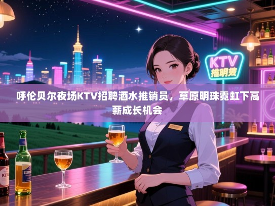 呼伦贝尔夜场KTV招聘酒水推销员，草原明珠霓虹下高薪成长机会