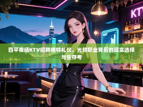 四平夜场KTV招聘模特礼仪，光鲜职业背后的现实选择与生存考