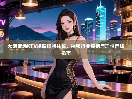 大港夜场KTV招聘模特礼仪，揭秘行业真相与理性选择指南