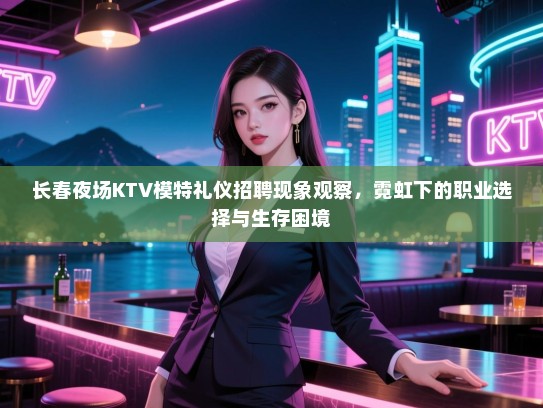 长春夜场KTV模特礼仪招聘现象观察，霓虹下的职业选择与生存困境