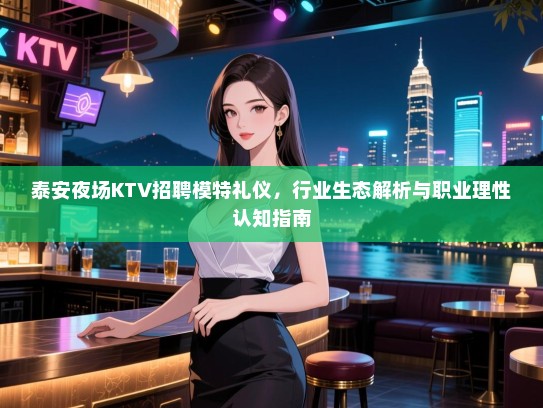 泰安夜场KTV招聘模特礼仪，行业生态解析与职业理性认知指南