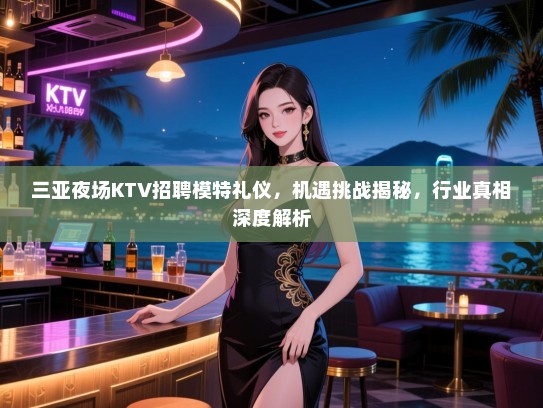 三亚夜场KTV招聘模特礼仪，机遇挑战揭秘，行业真相深度解析