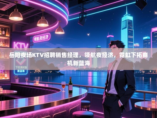 岳阳夜场KTV招聘销售经理，领航夜经济，霓虹下拓商机新蓝海