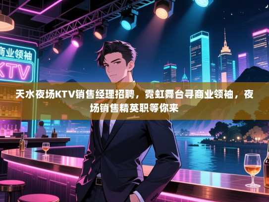 天水夜场KTV销售经理招聘，霓虹舞台寻商业领袖，夜场销售精英职等你来