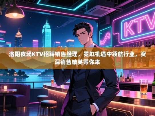 洛阳夜场KTV招聘销售经理，霓虹机遇中领航行业，资深销售精英等你来