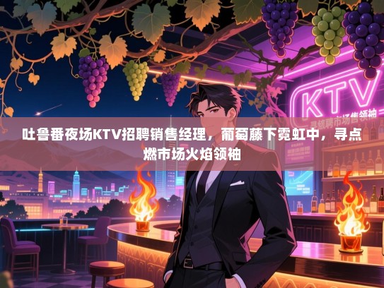 吐鲁番夜场KTV招聘销售经理，葡萄藤下霓虹中，寻点燃市场火焰领袖