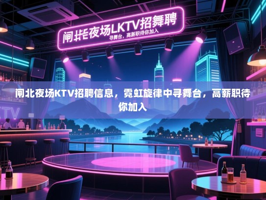 闸北夜场KTV招聘信息，霓虹旋律中寻舞台，高薪职待你加入