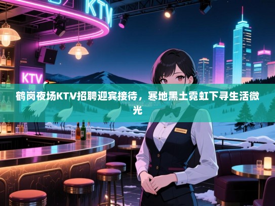 鹤岗夜场KTV招聘迎宾接待，寒地黑土霓虹下寻生活微光