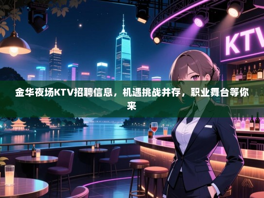 金华夜场KTV招聘信息，机遇挑战并存，职业舞台等你来