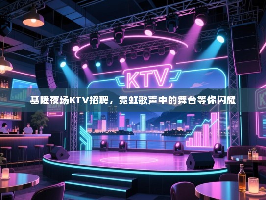 基隆夜场KTV招聘，霓虹歌声中的舞台等你闪耀