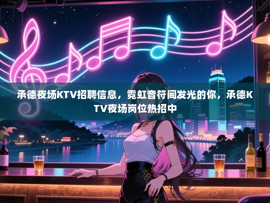 承德夜场KTV招聘信息，霓虹音符间发光的你，承德KTV夜场岗位热招中
